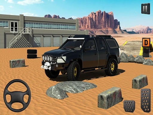 Real Jeep 4x4 Parking Drive 3D