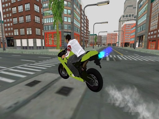 Heavy Bikes City Parking Game 3D