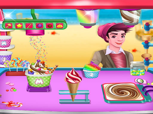 Ice Cream Maker - Make Sweet Frozen Desserts