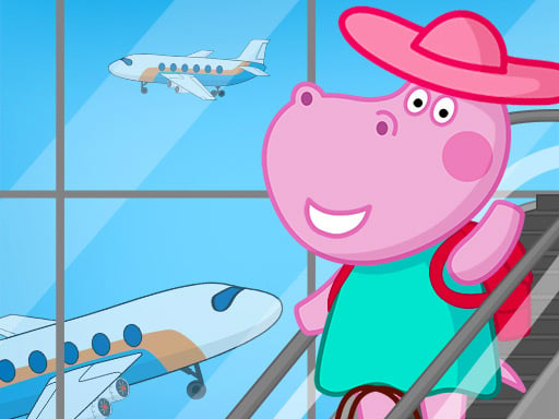 Hippo Family Airport Adventure