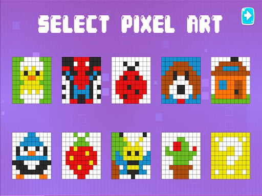 Pixel Coloring kids