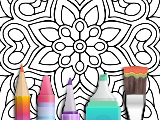 Mandala Coloring Book - Casual