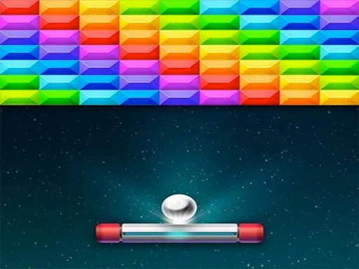 Bricks Breaker Arcade Space Game