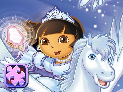 Dora Winter Holiday Puzzles