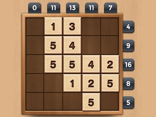 TENX - Wooden Number Puzzle Game