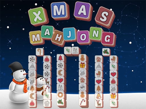 Xmas Mahjong Tiles