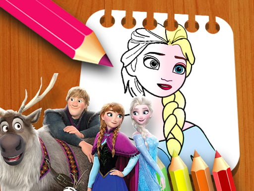 Frozen II Coloring Book