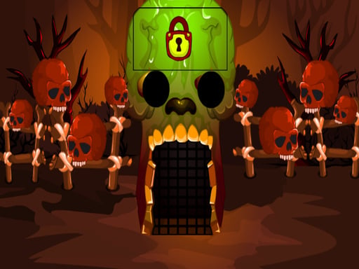 Brown Skull Forest Escape