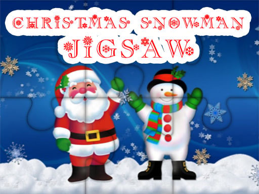 Christmas Snowman Jigsaw Puzzle