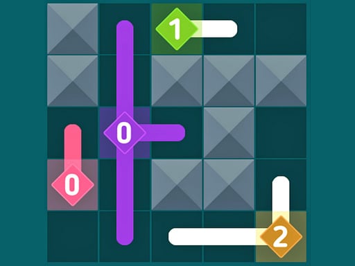 Cross Path Puzzle Game