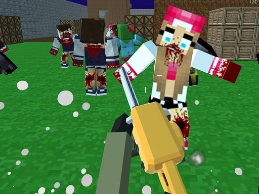 Advanced Blocky SWAT Zombie